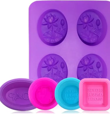 moules en silicone pour savon