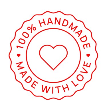 Fait main logo avec amour