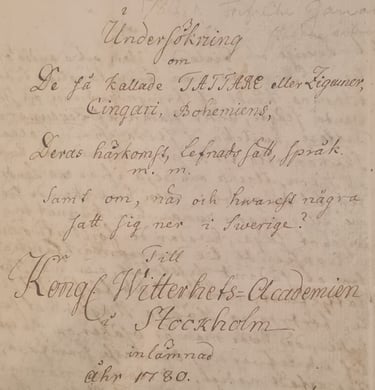 Ganander's essay