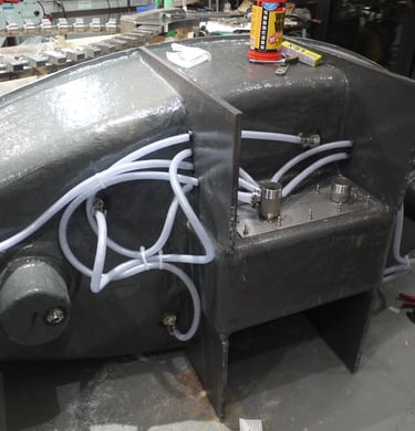 Stainless Steel Artistic Fabrication In Progress