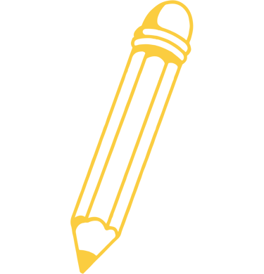 Icône qui représente un stylo pour l'éducation comme moteur premier de nos valeurs