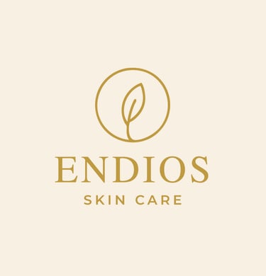 ENDIOS logo Powered by Bhudira | An in-house skincare brand