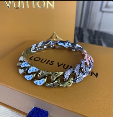 a bracelet bracelet with a bracelet on it