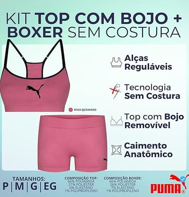 Puma- conforto- conjunto