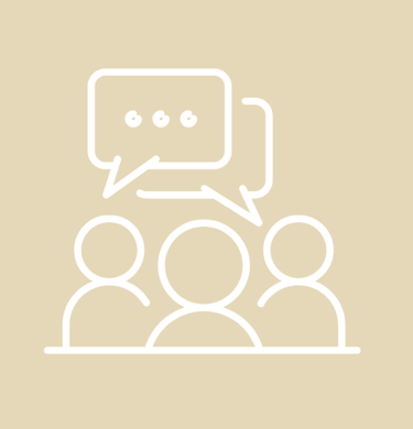 pictogramme de prise en charge des échanges avec les voyageurs de la conciergerie colleene