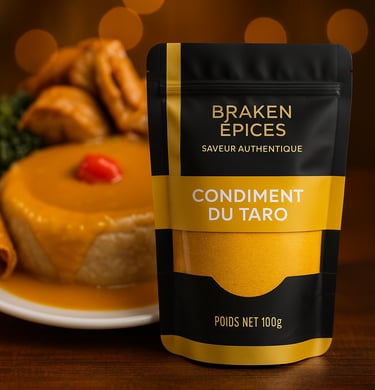 Braken Épices – Condiment du taro camerounais, épices africaines traditionnelles