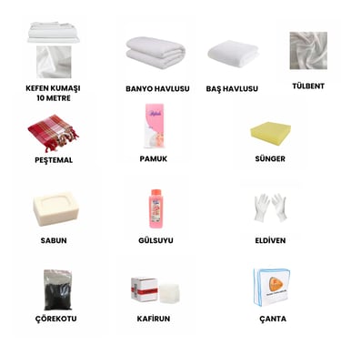 Kadın Kefen Takımı