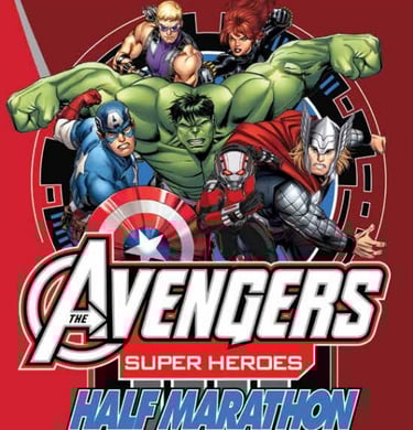 2015 runDisney Avengers Half Marathon Logo 