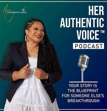 Her Authentic Voice podcast show art