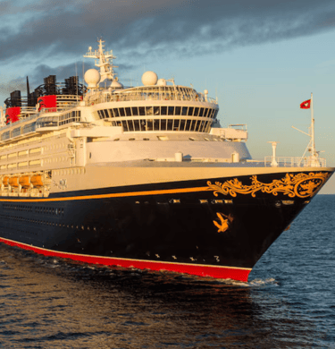 disney magic barco temático de disney cruise line navegando en el océano