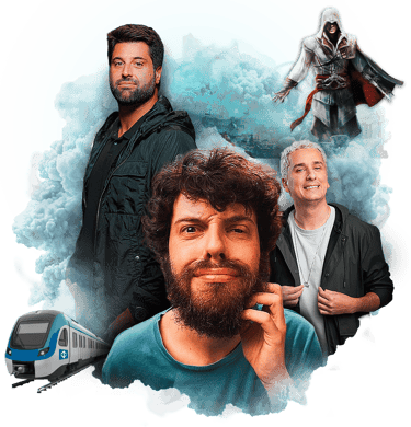Alfredo Soares, Diogo Defante, Rafael Portugal, Metro de São Paulo, Ubisoft, Metro SP