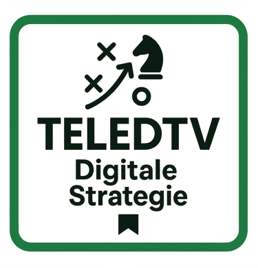 Digitale Strategie und Logo TELEDTV