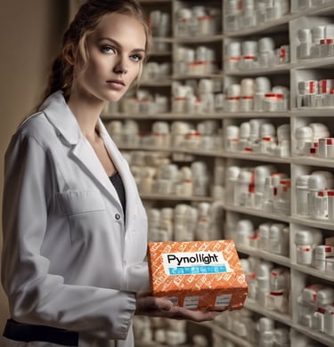 a box of pills with a box of pills