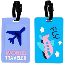 PVC baggage tag 