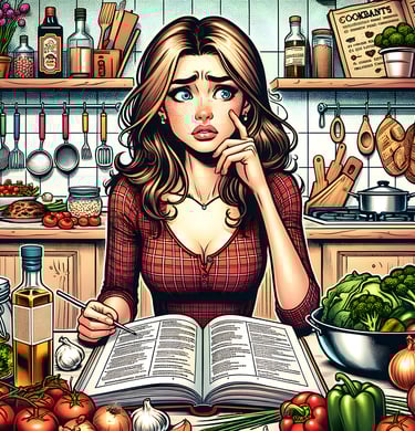 Young woman planning her keto diet