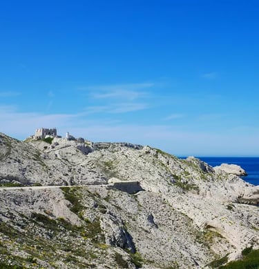 Route bord de mer iles du frioul