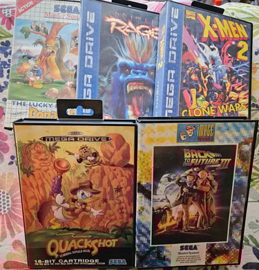 Giochi sega mega drive usati ritro