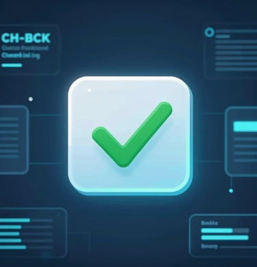 Close-up of hands typing on a keyboard with HR documents nearby