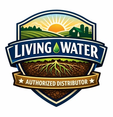 Living Water Authorized Distributor Badge