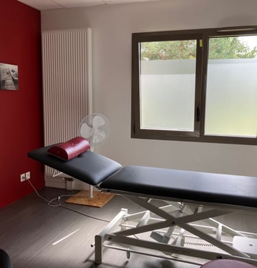 Cabinet de kinésithérapie de la MSP de La Vallière.
