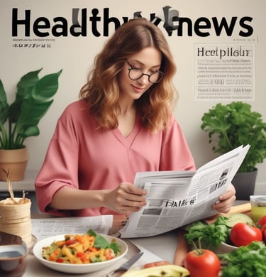 healthy news magazine cover
