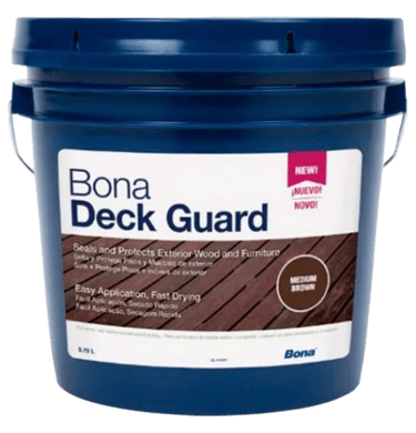a bona decking decking decking with a brown decking
