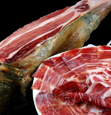 jambon coupé