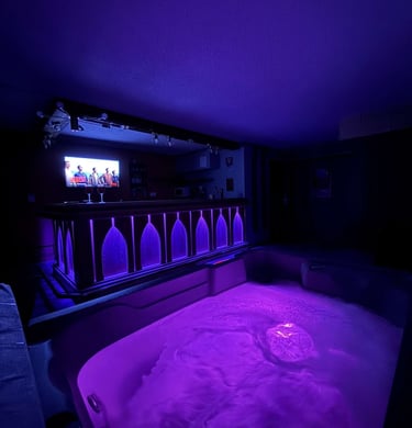 Spa privatif et love room entre Annemasse, Annecy, Genève et Thonon les Bains