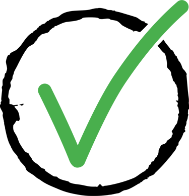 Green checkmark for EPD verification. LCA Sphere provides compliant third-party review..
