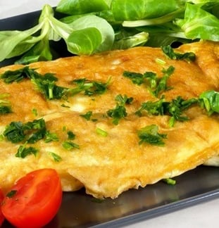 Savory omelette video recipe