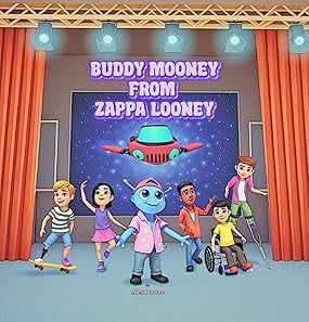 Upper limb difference book buddy mooney from zappa looney by alex barone