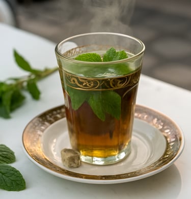 traditional mint tea