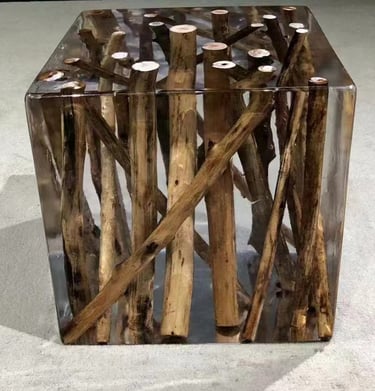 custom resin stool