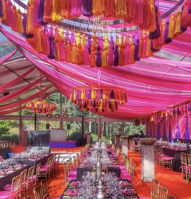 Cultural event decoration