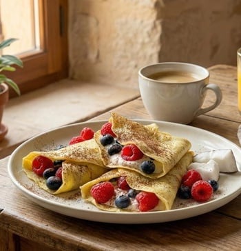 Come fare crepes di cocco