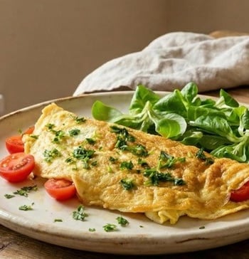 Come fare la omelette salata