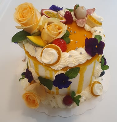 Layer Cake Flower