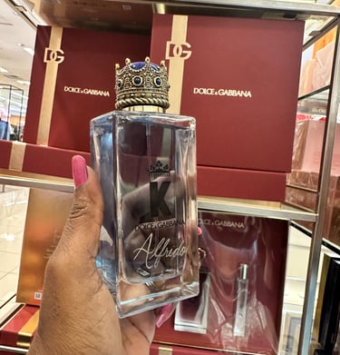 K by Dolce&Gabbana hand engraved cologne