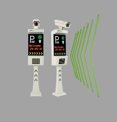 Lector de Patentes ZKTeco LBRS1000