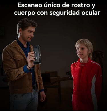 Escaneo 3d de personas con seguridad ocular en Esculturalmente.com