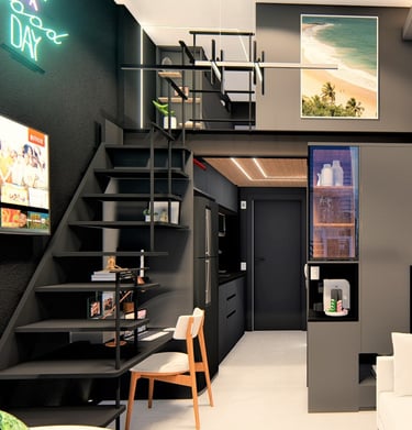 Reforma e projeto de Studio em São Paulo