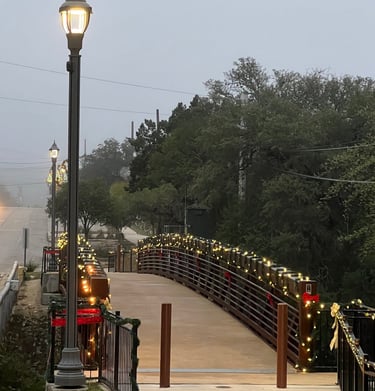 Old Town Helotes Pedestrian Bridge