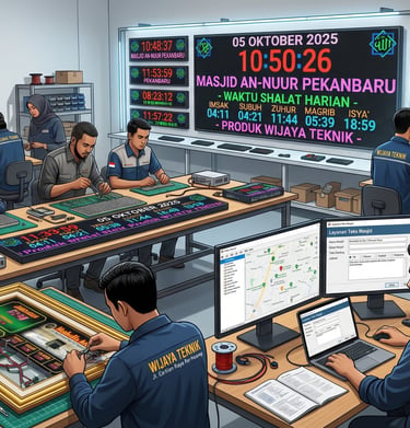 jual jam masjid
