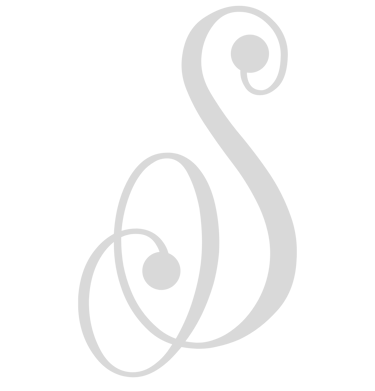 Decorative letter S monogram