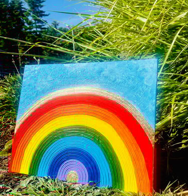 a rainbow - colored rainbow - colored rainbow - colored rainbow - colored rainbow - colored