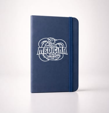 moleskine personalizado emborrachado UFMG