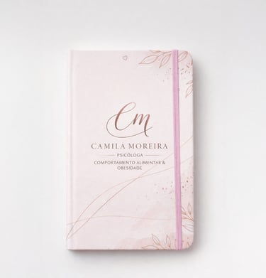 moleskine personalizado colorido camila moreira
