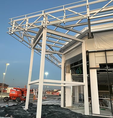 Entrata nel supermercato