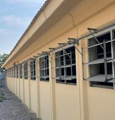 Pittura, capannone Allevamento