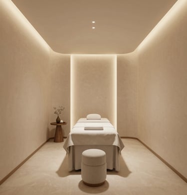 A cozy corner featuring a knitted throw and handmade pottery mugs.